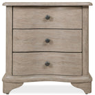 Reverie Three-Drawer Bedside Table by Hooker