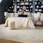 Riviera Hand Knotted Rug in Light Neutral by Keiichi