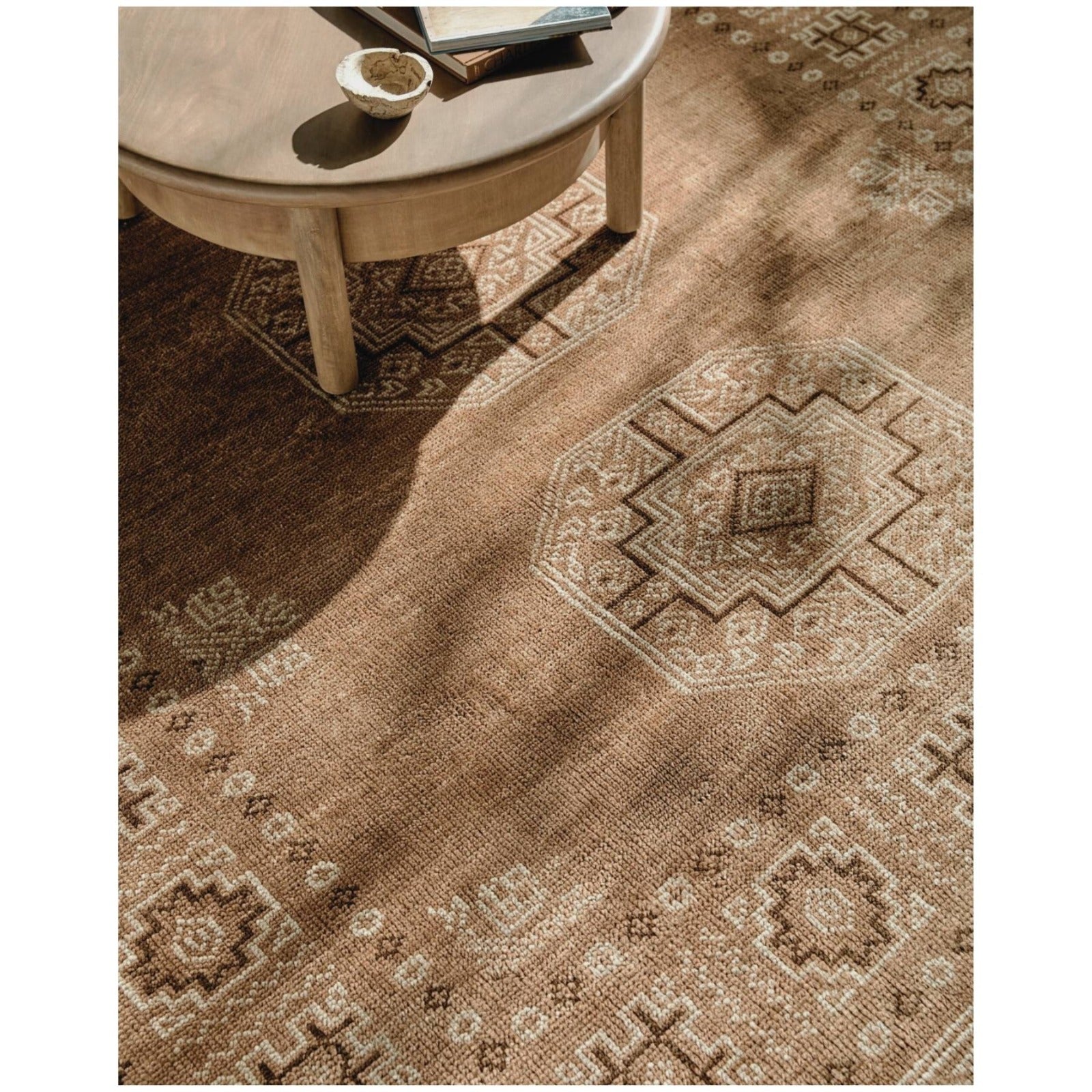 Riviera Hand Knotted Rug in Sienna by Keiichi