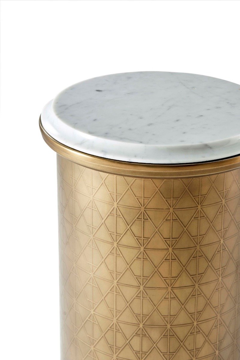 Round Accent Table Iconic by Theodore Alexander