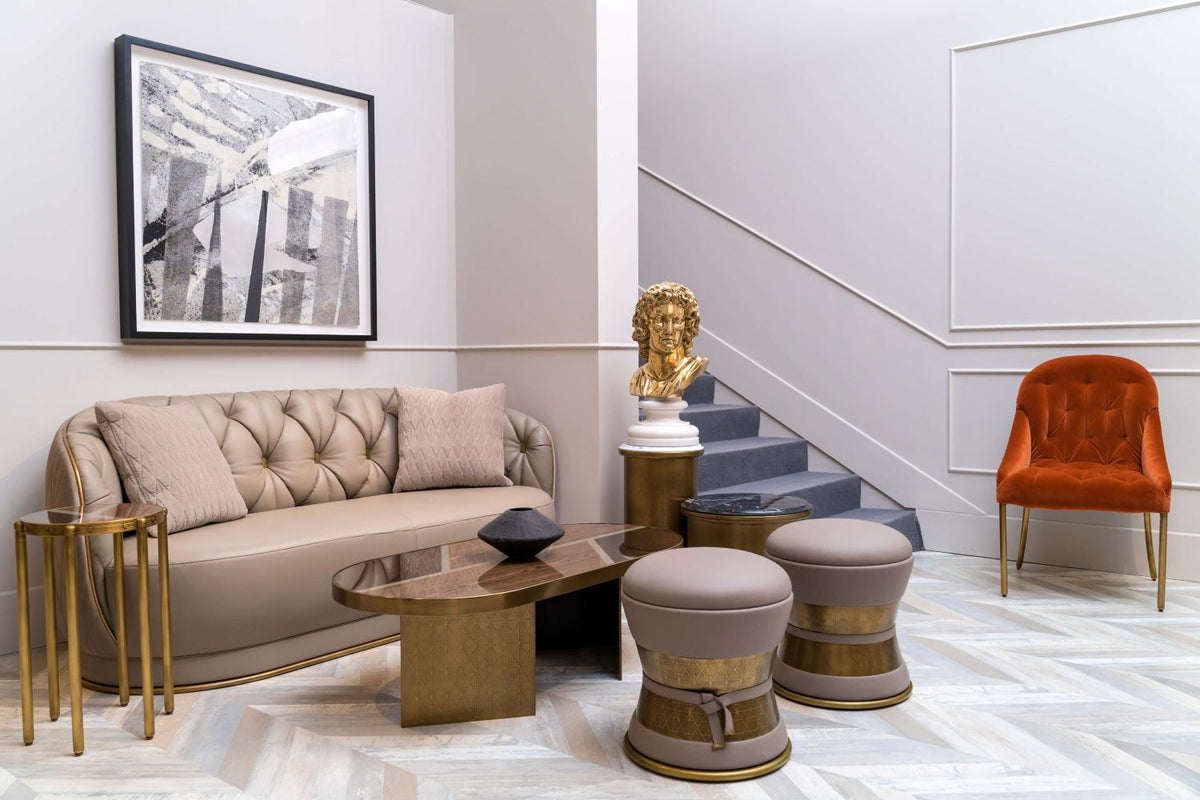 Round Accent Table Iconic by Theodore Alexander