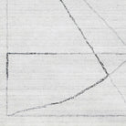 Costilla Modern White 6 X 9 Rug by Uttermost