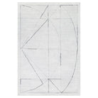 Costilla Modern White 6 X 9 Rug Uttermost