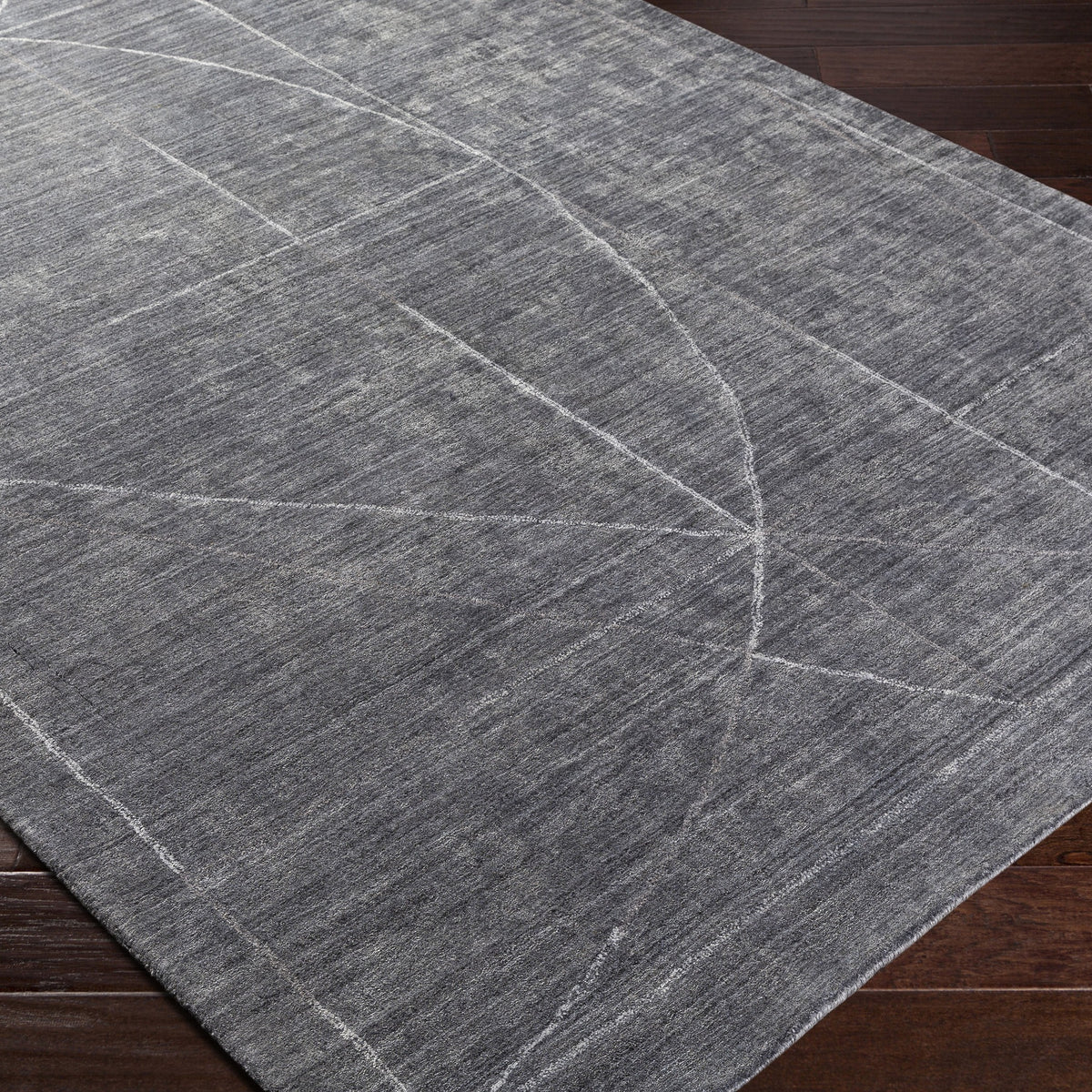 Costilla Modern Gray 6 X 9 Rug Uttermost
