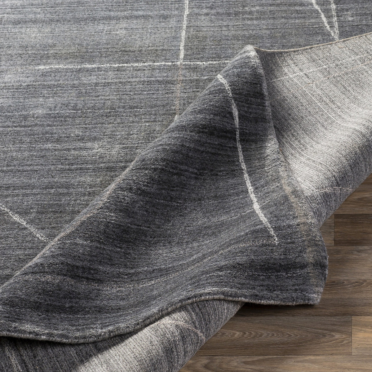 Costilla Modern Gray 6 X 9 Rug by Uttermost
