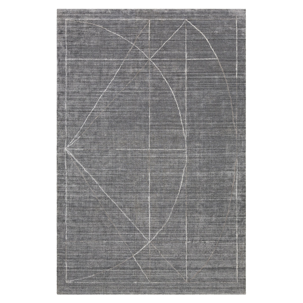 Costilla Modern Gray 6 X 9 Rug Uttermost