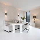 Bloomstone White Side Table by Richmond Interiors