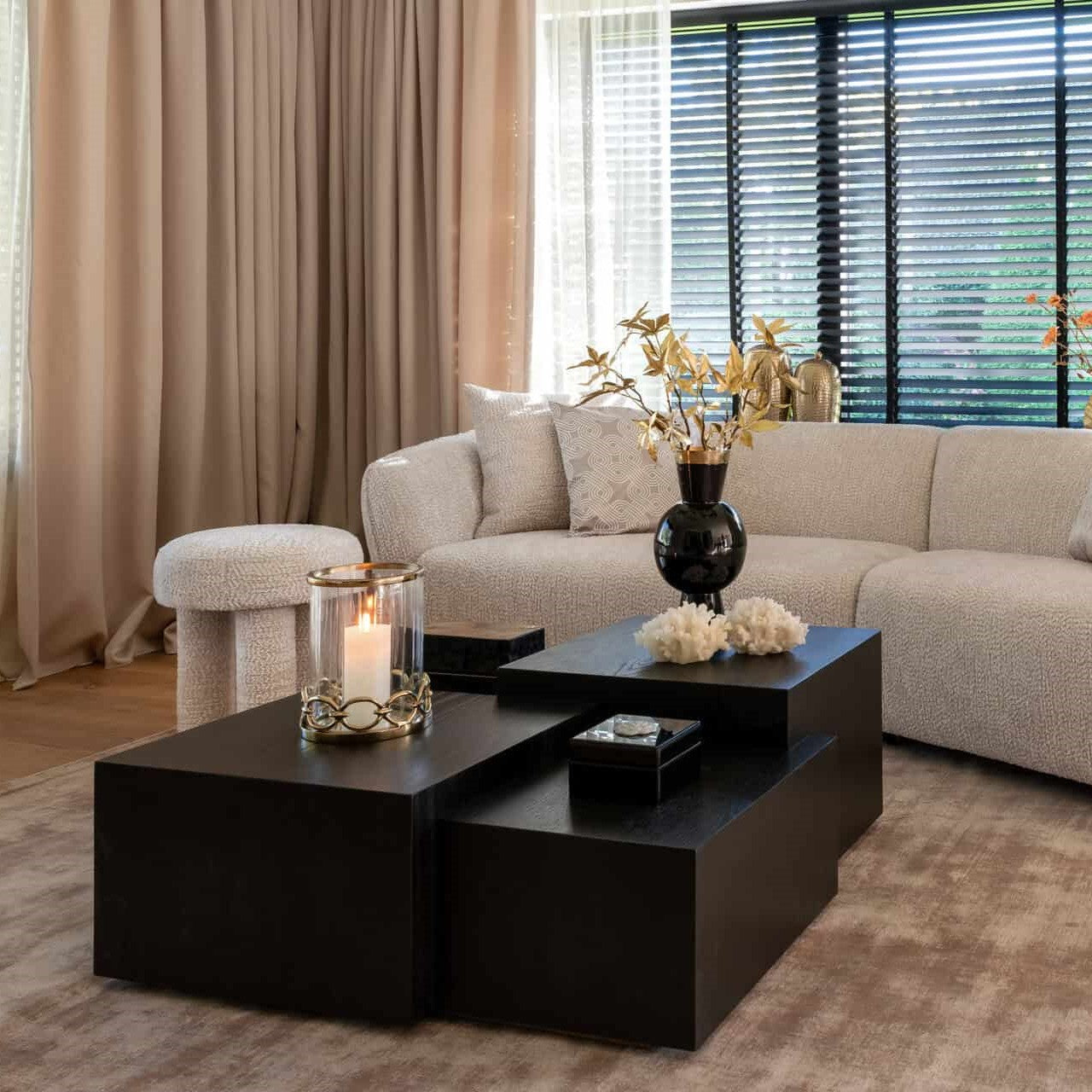 Lennox Dark Coffee Table by Richmond Interiors