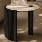 Salida Black Side Table by Tommy Franks