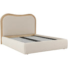 Sandford Curved Upholstered Bed - King Size by Keiichi