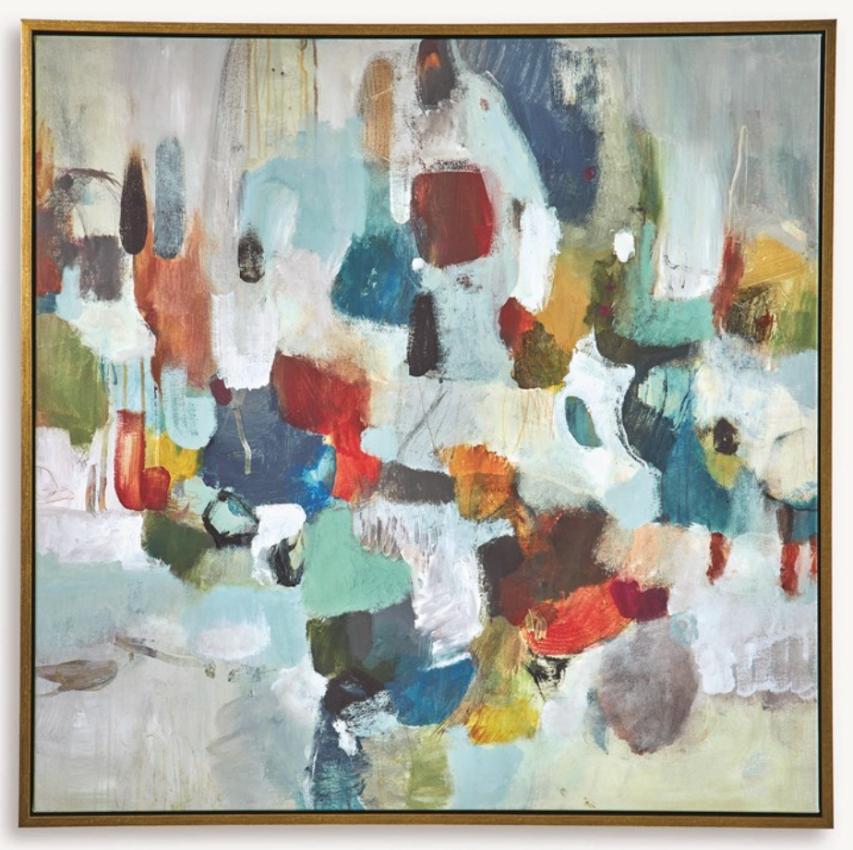 As We Say Framed Abstract Art by Uttermost