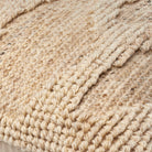 Sand Dunes Woven Cushion in Beige by Keiichi