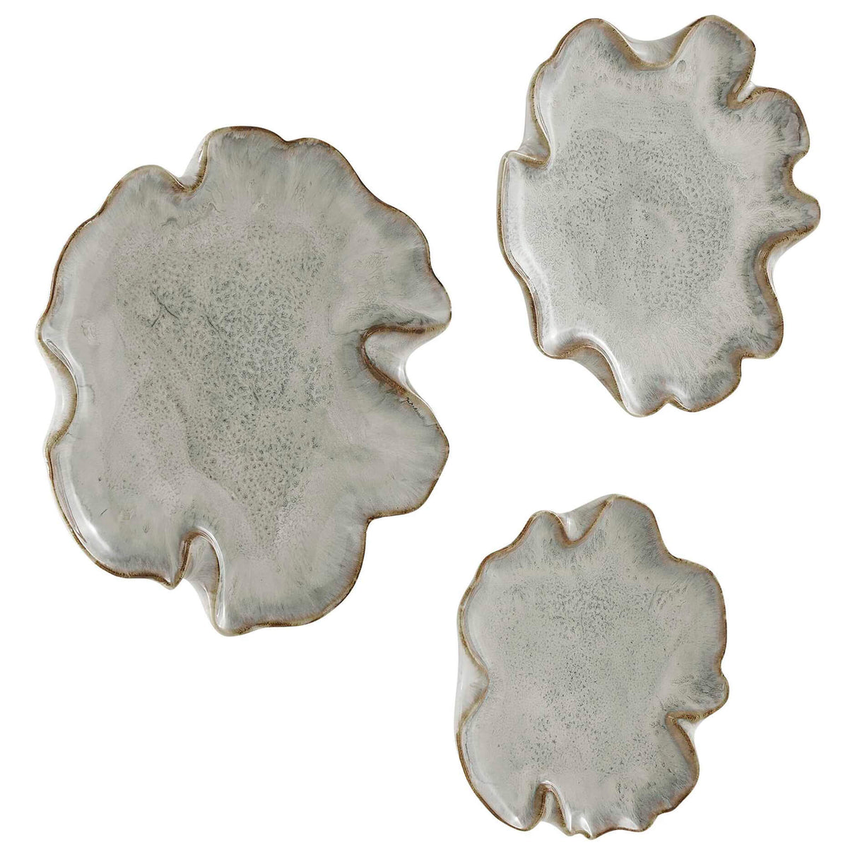Selene Grey Wall Decor, Set of 3 Uttermost