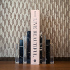 Fancy Black Marble & Crystal Bookstand by Richmond Interiors