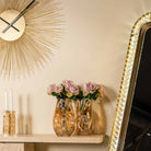 Kahlo Bronze Mirror Floor Illuminated Mirror by Richmond Interiors