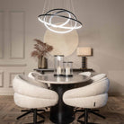 Amira Black Chandelier by Richmond Interiors