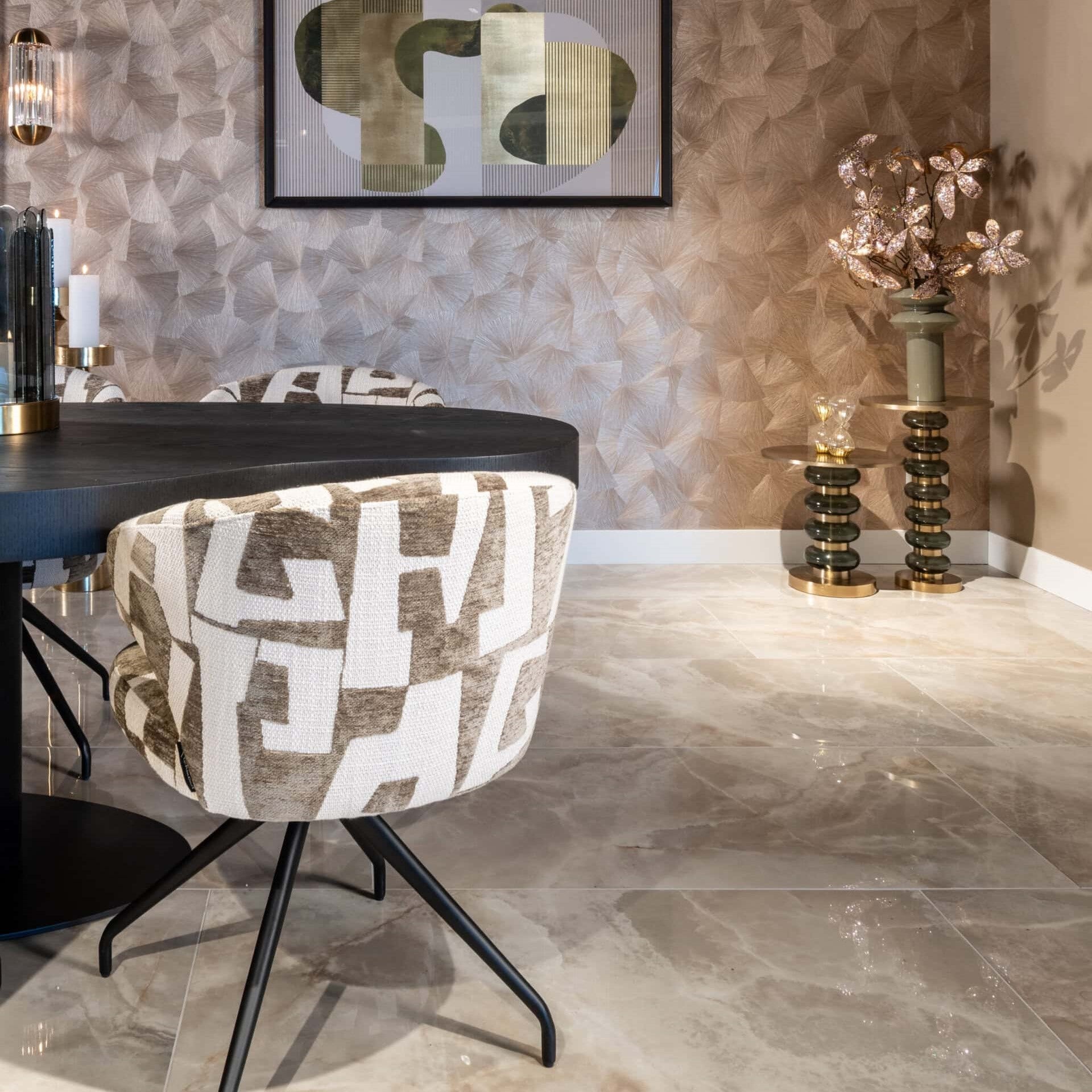 Bogor Dark Coffee Dining Table - 260cm by Richmond Interiors