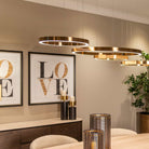 Ritz Brown Oak & Ceramic Top Sideboard by Richmond Interiors