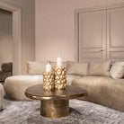 Pulitzer Brushed Gold Coffee Table by Richmond Interiors
