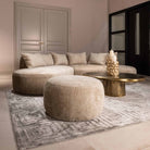 Pulitzer Brushed Gold Coffee Table by Richmond Interiors