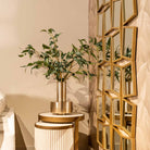 Badia Gold Squares Mirror by Richmond Interiors