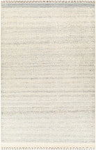 Sadie Hand Woven Rug in Light Beige by Keiichi