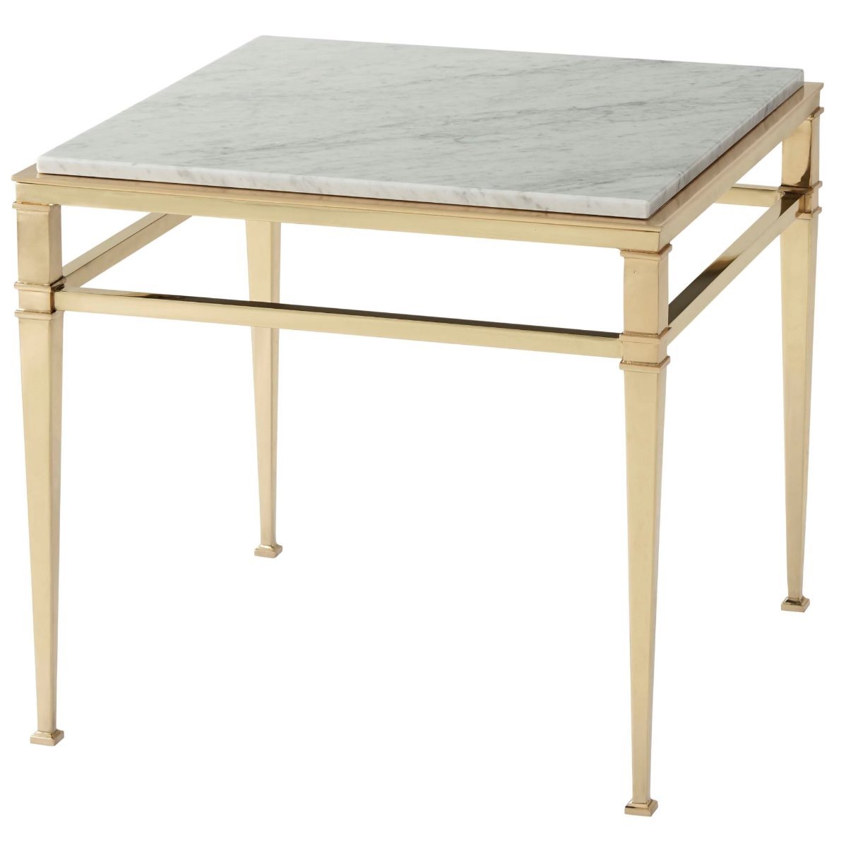 Side Table Annalynn in Marble by Theodore Alexander