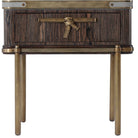 Iconic Bedside Table in Veneer by Theodore Alexander