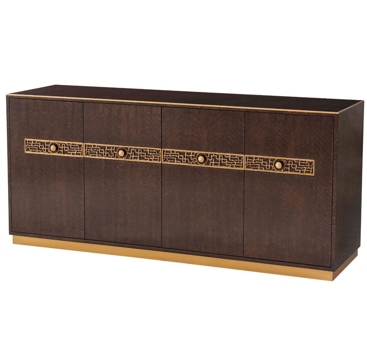 Frenzy Sideboard Frenzy in Eucalyptus by Theodore Alexander