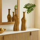 Sienna Flow Indoor-Outdoor Bottle Vases, Set of 2 Uttermost