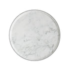 Contour Side Table in Taupe and Pearl - Small by Theodore Alexander