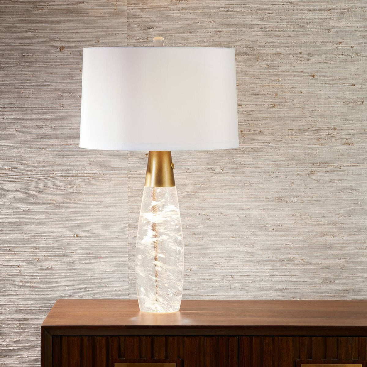 Snow Glow Table Lamp Uttermost