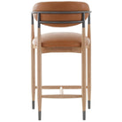 Soho Counter Stool in Natural and Bronze by Keiichi