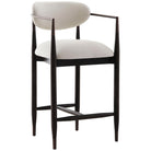 Soho Counter Stool in Walnut and Bronze by Keiichi