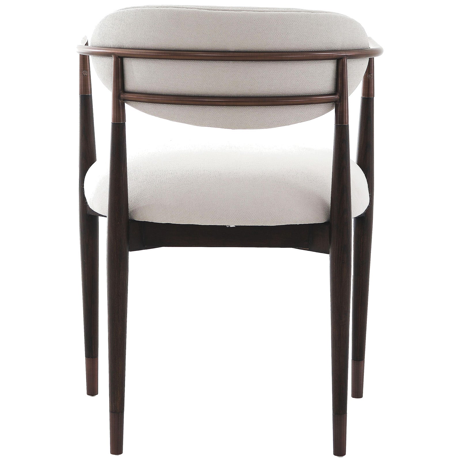 Soho Dining Chair in Walnut and Bronze by Keiichi