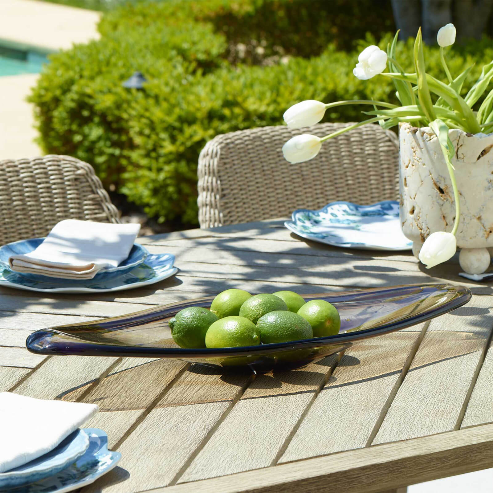 Soluna Indoor-Outdoor Glass Bowl by Uttermost