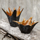 Starpetal Indoor/Outdoor Bowls - Set of 2 by Uttermost