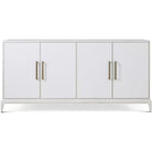 Stuart Credenza with Wallpaper Door Fronts by Theodore Alexander