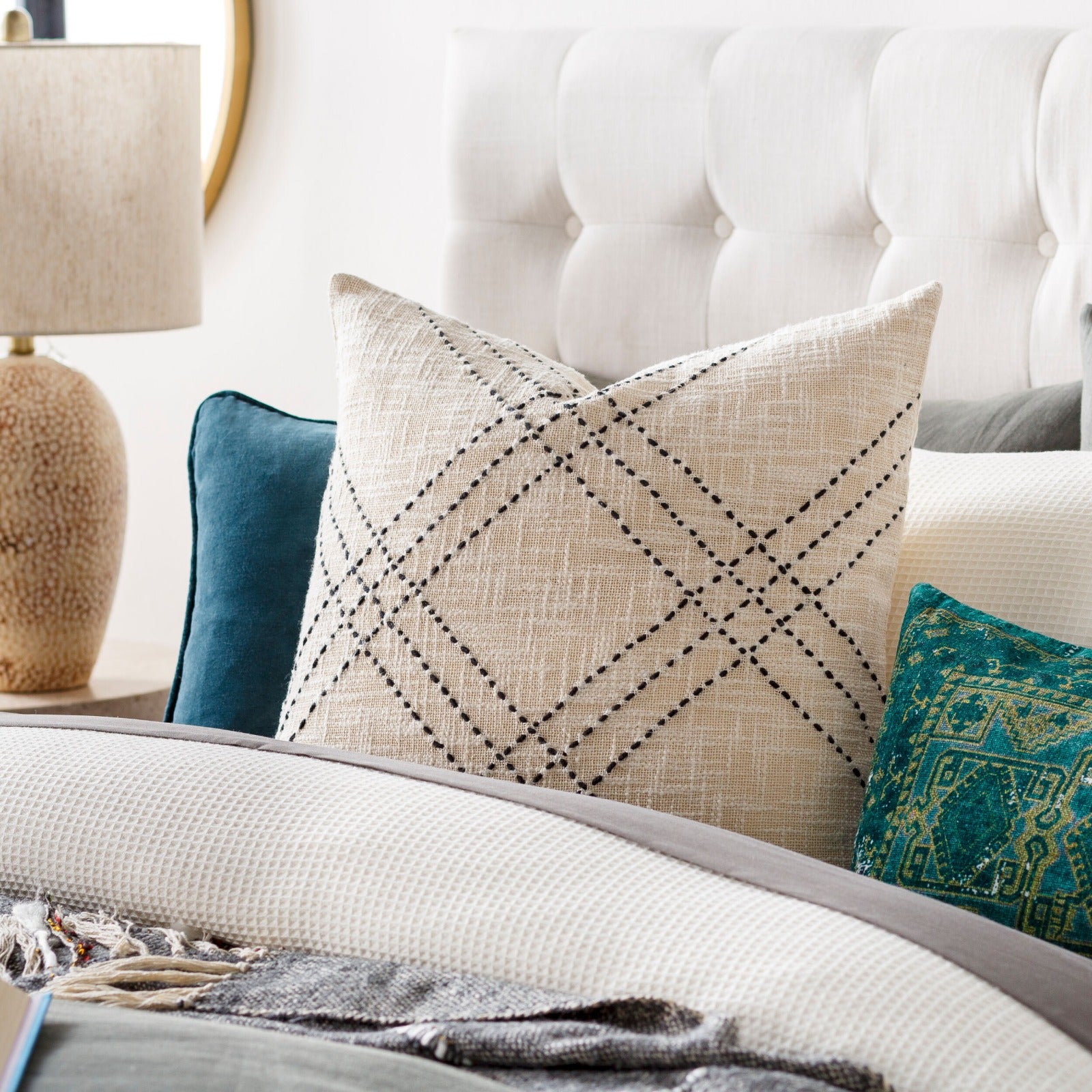 Sunnyvale Woven Cushion by Keiichi