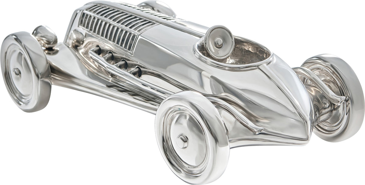 Alta Car Sculpture in Nickel by Theodore Alexander