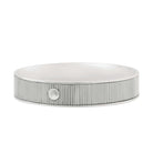 Carraway Dish Nickel Plated by Theodore Alexander