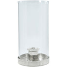 Last Storm of the Season Grande Candleholder in Nickel by Theodore Alexander
