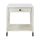 Breeze One Drawer Side Table by Theodore Alexander