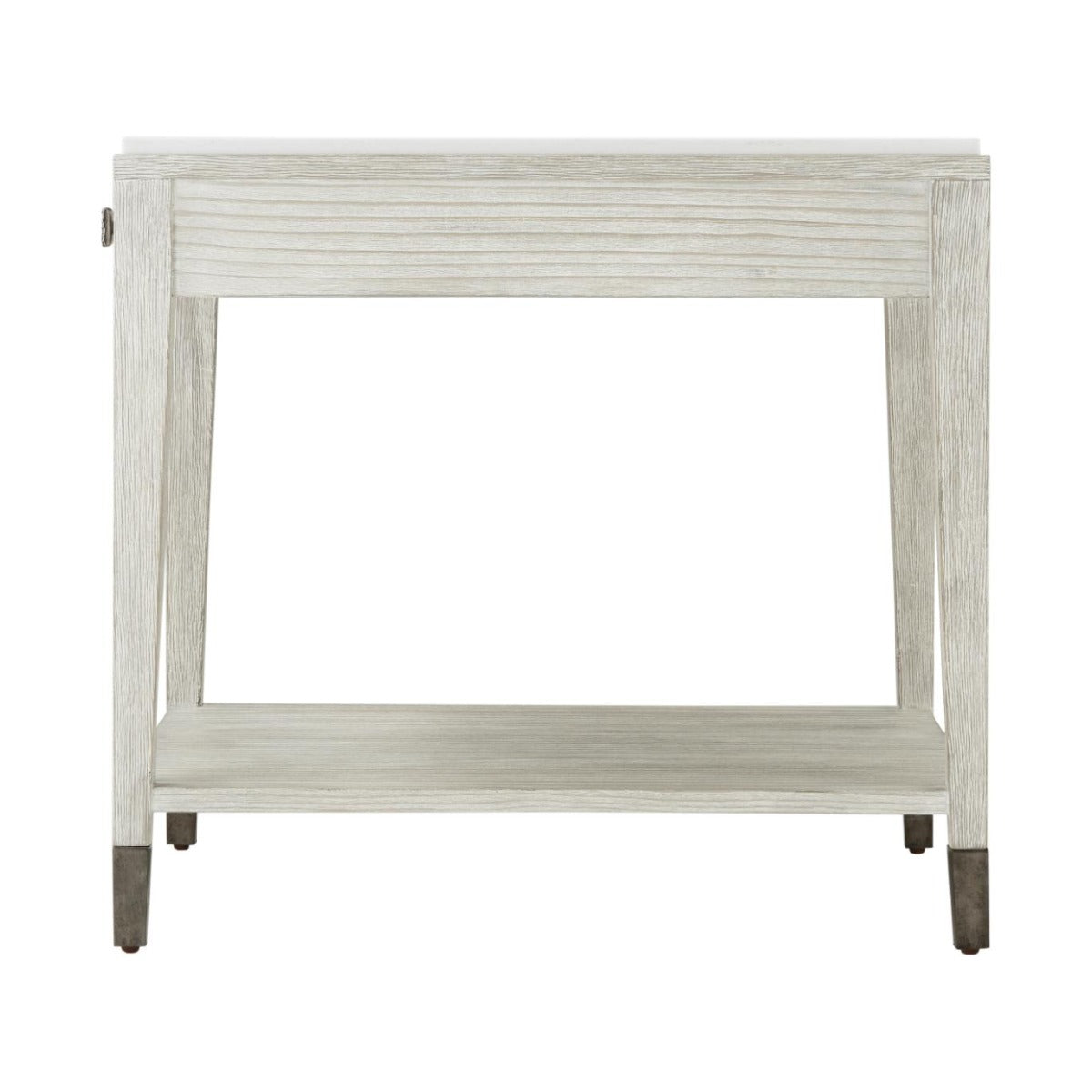 Breeze One Drawer Side Table by Theodore Alexander