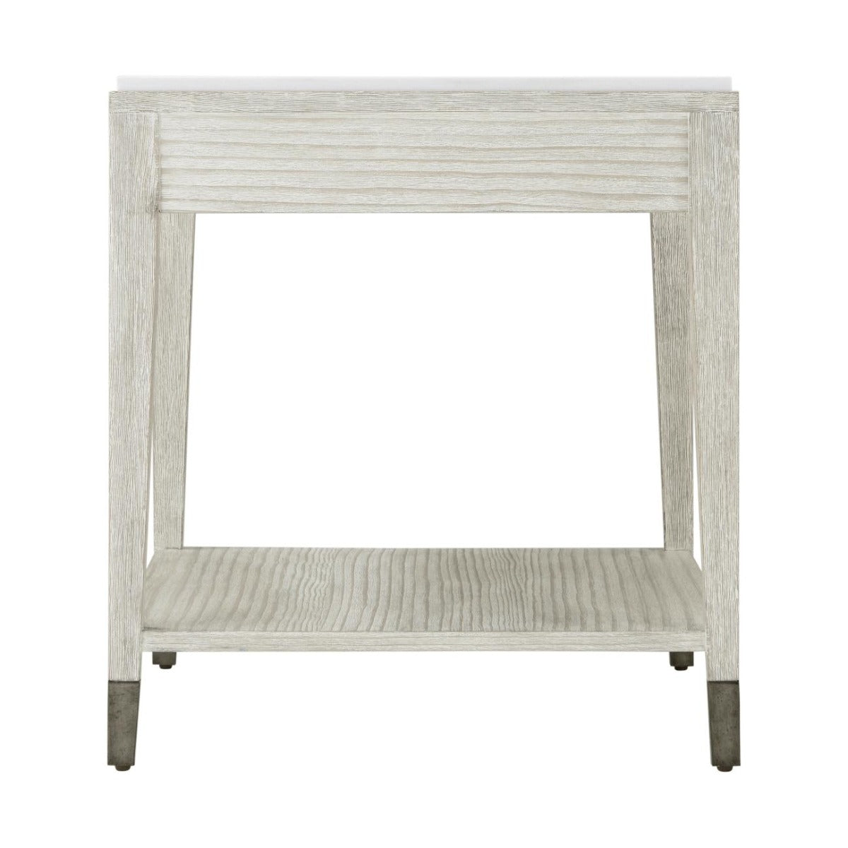 Breeze One Drawer Side Table by Theodore Alexander