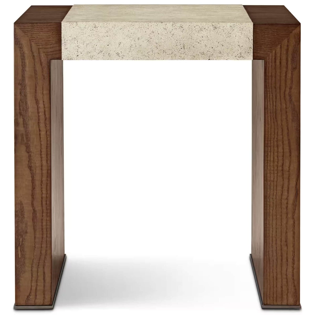 Catalina Side Table in Earth by Theodore Alexander