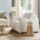 Catalina Accent Table in Dune by Theodore Alexander