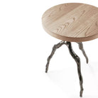 Catalina Branch Accent Table in Dune by Theodore Alexander