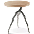 Catalina Branch Accent Table in Dune by Theodore Alexander