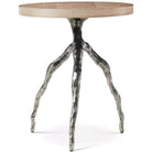 Catalina Branch Accent Table in Dune by Theodore Alexander
